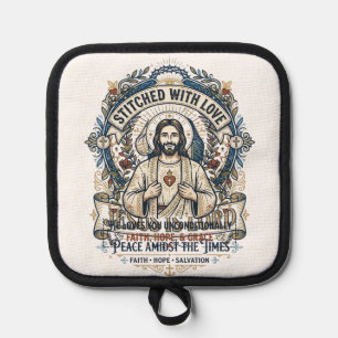 Porta Ollas Camiseta vintage de escatología profética de Jesús