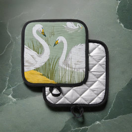 Porta Ollas Cisnes Por Verneuil