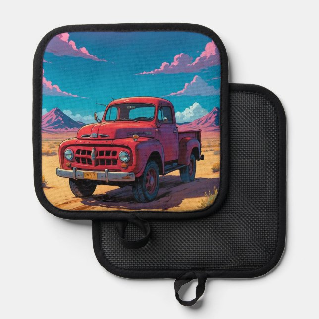 Porta Ollas Classical American Pickup  (Anverso/Reverso)