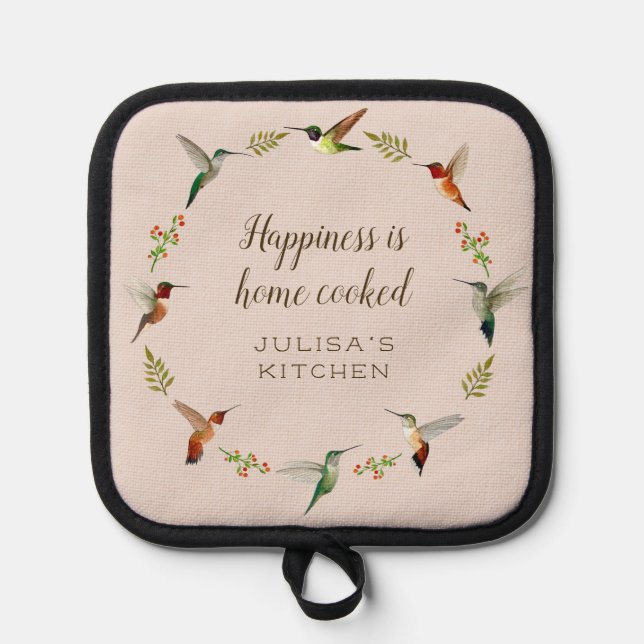 Porta Ollas Colibrí (Anverso)