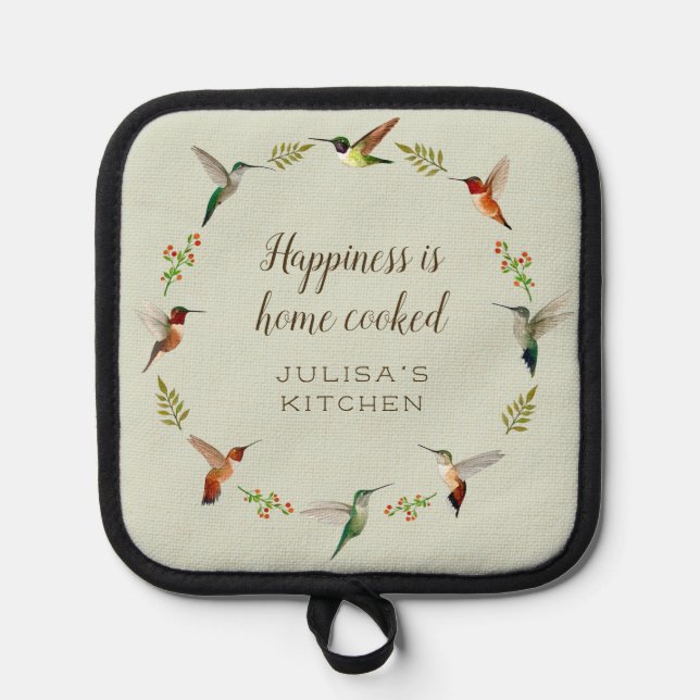 Porta Ollas Colibrí (Anverso)