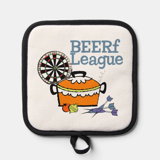 Porta Ollas Cookin' with Darts Potholder (Anverso)