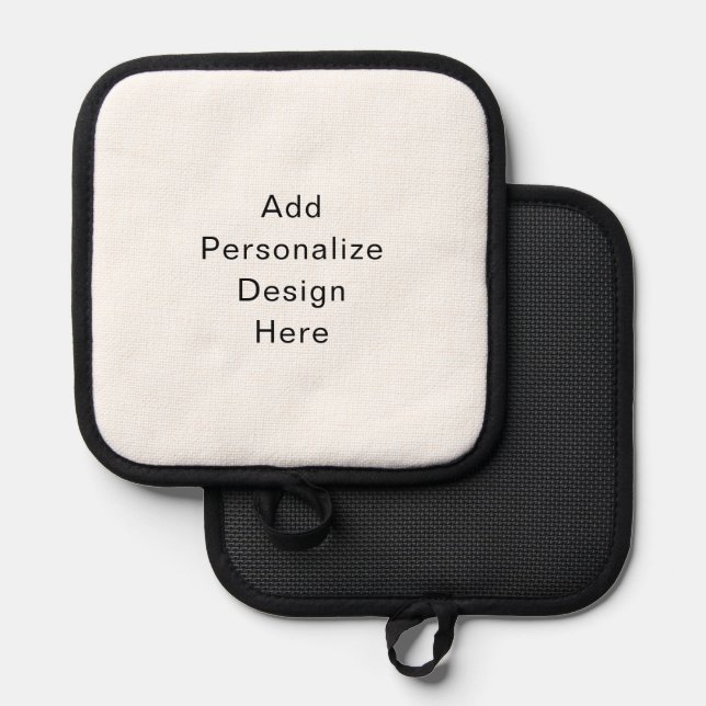 Porta Ollas crea tu propio personalizado (Anverso/Reverso)
