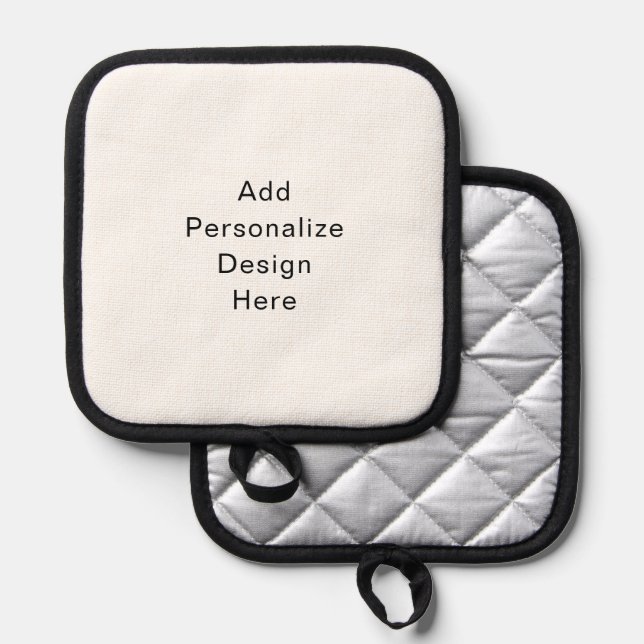 Porta Ollas crea tu propio personalizado (Anverso/Reverso)
