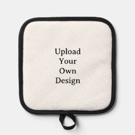 Porta Ollas Crea tu propio silicona negro personalizado simple