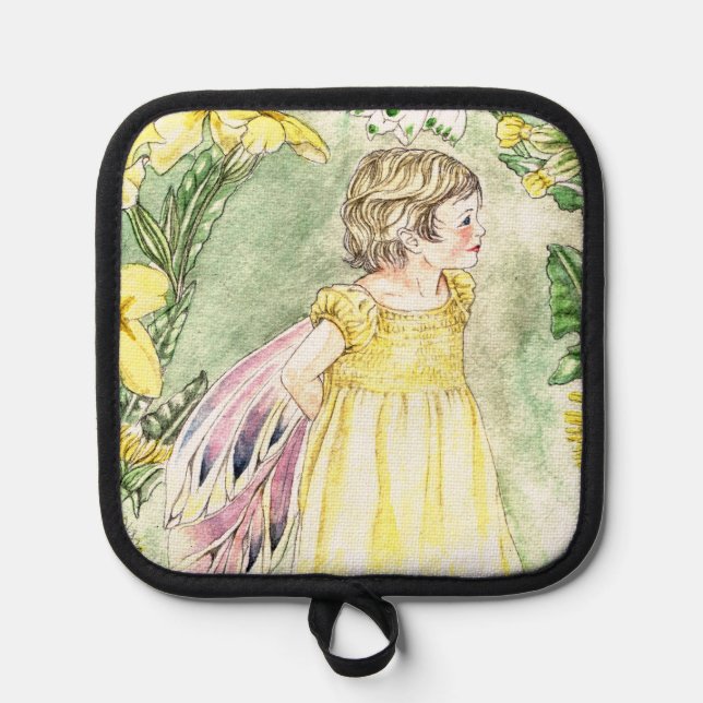 Porta Ollas Cute Spring Fairy Oven Mitt (Anverso)