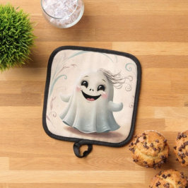 Porta Ollas Diseño de Halloween de Amigo Fantasmagórico Adorab