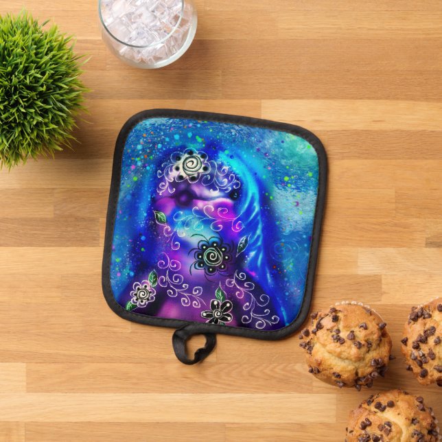 Porta Ollas Dolphin azul azul azul Verde azulado costero Nauti (De arriba hacia abajo)