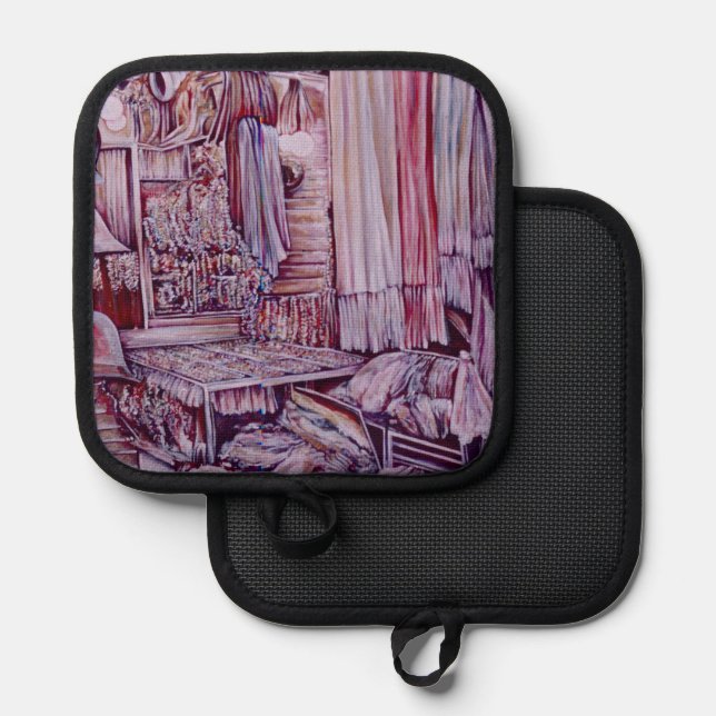 Porta Ollas Él puede hacer una sala de estar con mí (Anverso/Reverso)