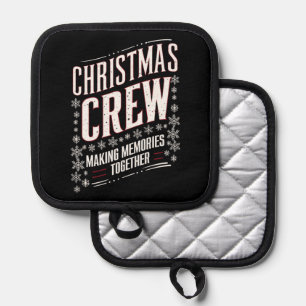 Porta Ollas Equipo de Navidad Familia Combinación Escuadrón de
