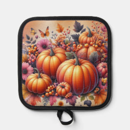 Porta Ollas Fall o Thanksending topic potholder