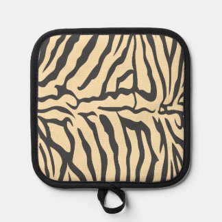 Porta Ollas Faux Zebra Skin Oven Mitt