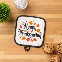 Porta Ollas Feliz Día de Acción de Gracias