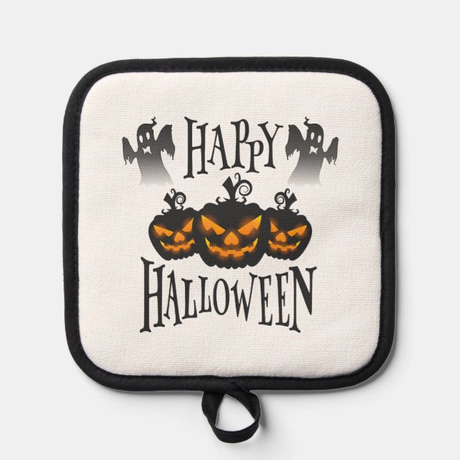 Porta Ollas Feliz Halloween (Anverso)