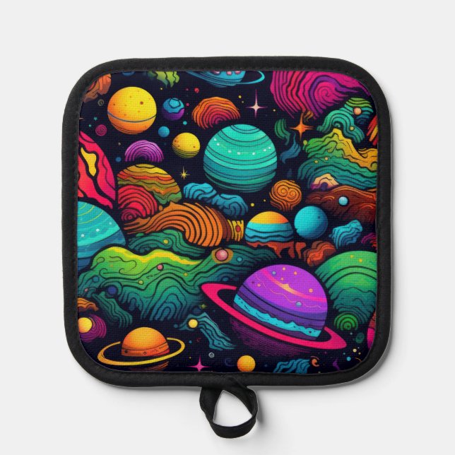 Porta Ollas Fondo del planeta (Anverso)