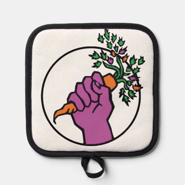 Porta Ollas Food Not Bombs logo (Anverso)