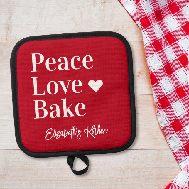 Porta Ollas Fun Baker Rojo personalizado (Subido por el creador)