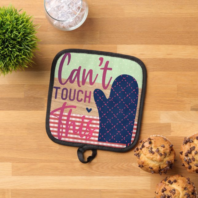 Porta Ollas Funny Retro Kitchen Oven Mitt | (De arriba hacia abajo)