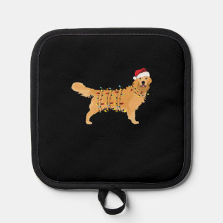 Porta Ollas Golden Retriever Holiday Christmas Light Essential