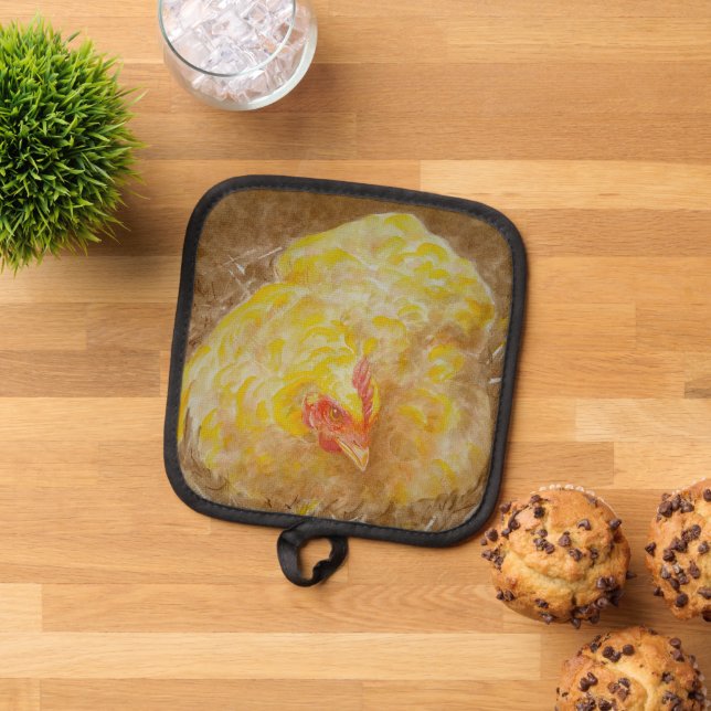 Porta Ollas Goldie el pollo (De arriba hacia abajo)