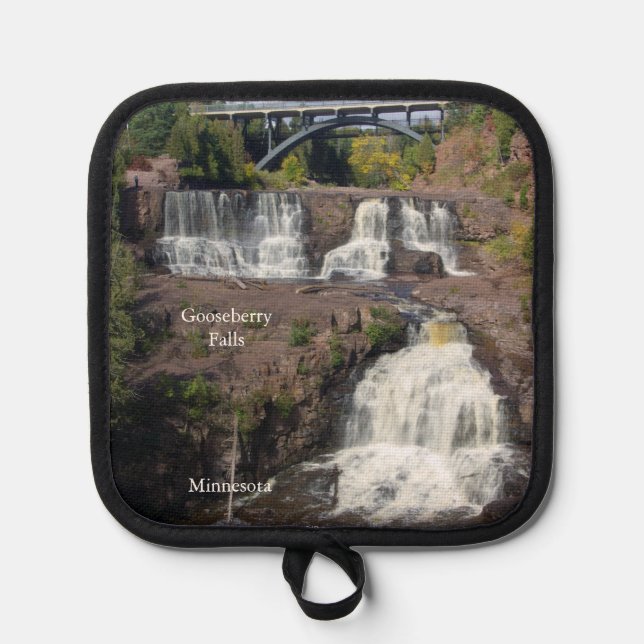 Porta Ollas Gooseberry cae sobre el bote (Anverso)