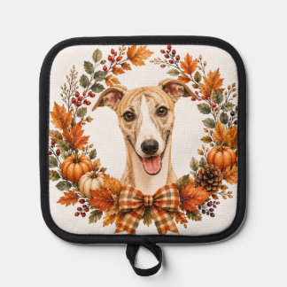 Porta Ollas Guirnalda de otoño Whippet