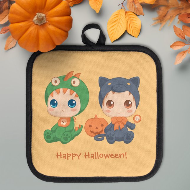 Porta Ollas Halloween Babies Black Cat Dragon Costume (Subido por el creador)