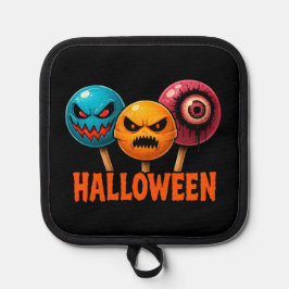 Porta Ollas Halloween de dulces siniestros