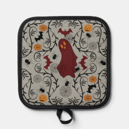 Porta Ollas Halloween del núcleo de la cabaña