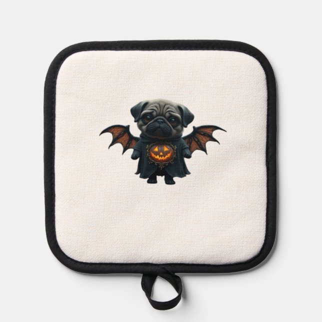 Porta Ollas Halloween Spooky Pug Classic T-Shirt (Anverso)