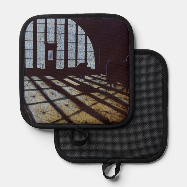 Porta Ollas Halls of Freedom Ellis Island (Anverso/Reverso)