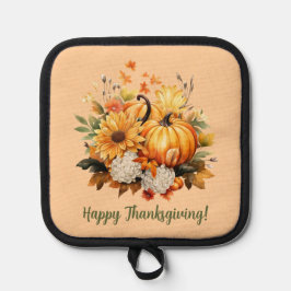 Porta Ollas Happy Thanksgiving Pumpkin Harvest Design