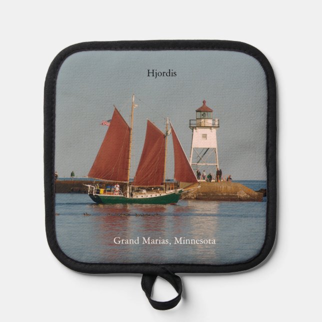 Porta Ollas Hjordis y Grand Marias Light (Anverso)