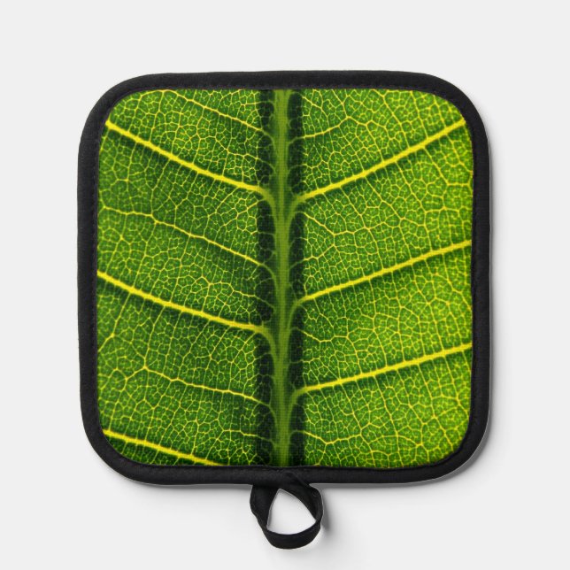 Porta Ollas Hoja verde (Anverso)