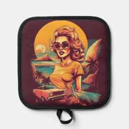 Porta Ollas Inspirado en los 50 retro