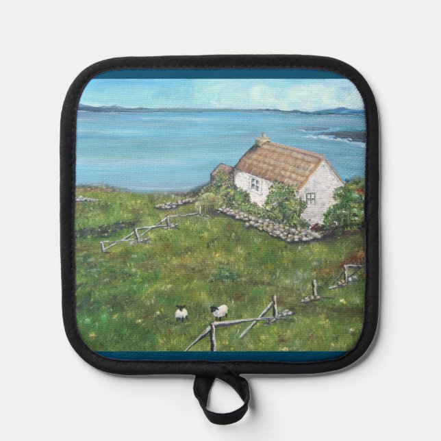 Porta Ollas Irlandés, cabaña, ovino, Irlanda (Anverso)