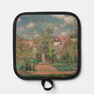 Porta Ollas Jardín a plena luz del sol, Camille PIssarro, 1876