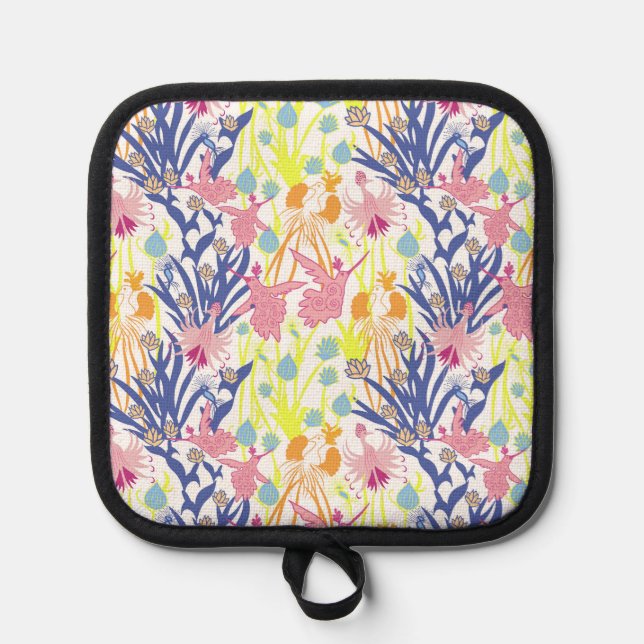 Porta Ollas Jardín Surrealista (Anverso)