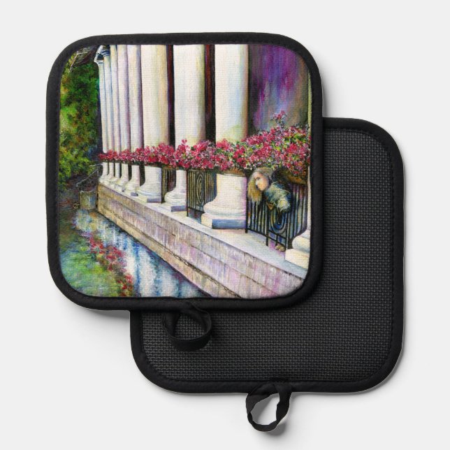 Porta Ollas La comodidad es el enemigo del progreso (Anverso/Reverso)