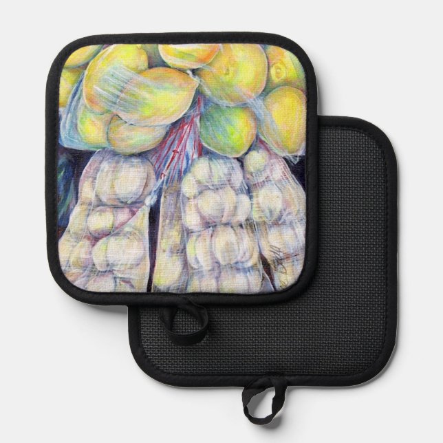 Porta Ollas Las maravillas del mercado occidental. (Anverso/Reverso)