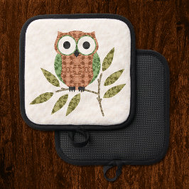 Porta Ollas Lechuza de país