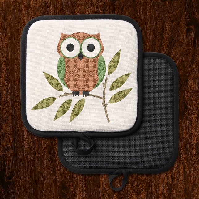 Porta Ollas Lechuza de país (Subido por el creador)