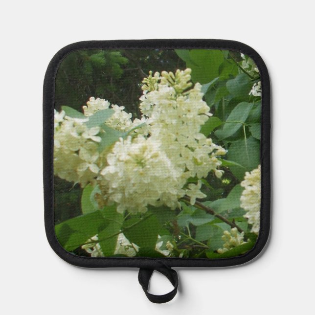 Porta Ollas Lilacs Blancas Encantadoras (Anverso)