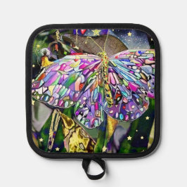 Porta Ollas Mariposa dorada