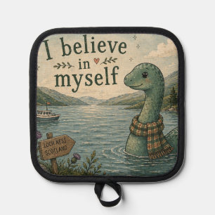 Porta Ollas Me creo un caprichoso Monstruo de Loch Ness