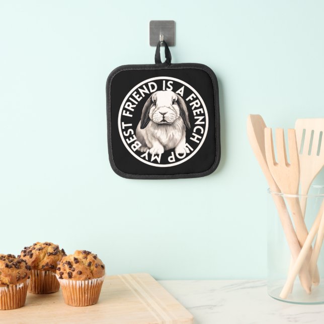 Porta Ollas Mejor Conejo Francés Lop (Insitu (colgante))