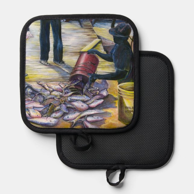 Porta Ollas Menú de hoy, Harbour Island (Anverso/Reverso)