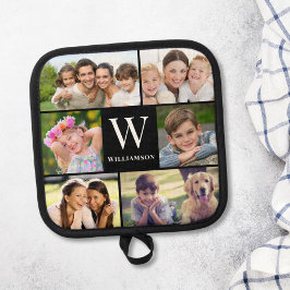 Porta Ollas Monograma familiar 6 Collage de fotos