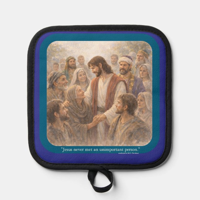 Porta Ollas No unimportant person (Anverso)