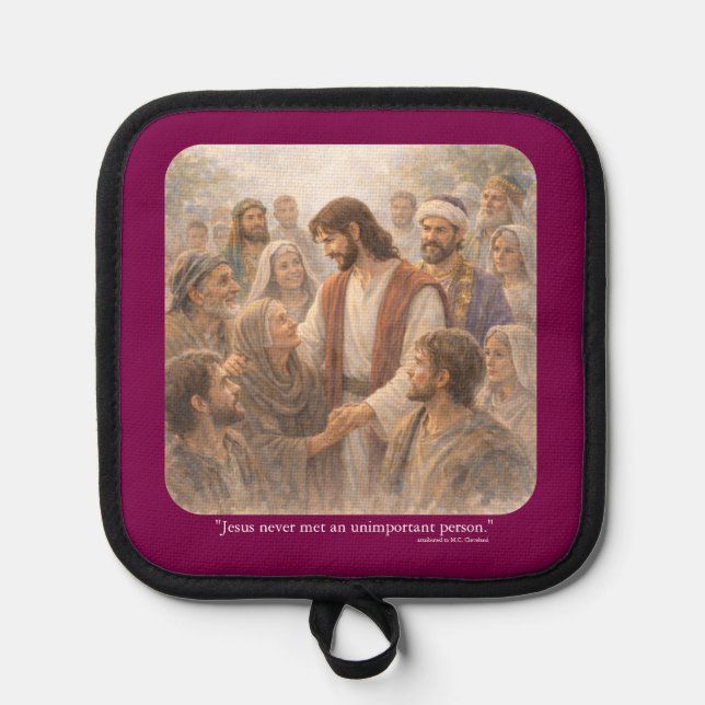 Porta Ollas No unimportant person (Anverso)